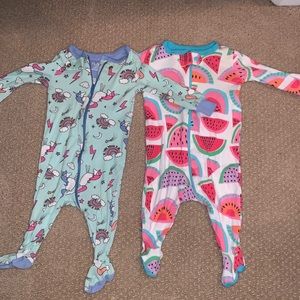 Children’s Place footies EUC 0-3 months